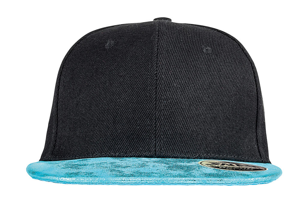 Bronx Glitter Flat Peak Snapback Cap - Vue 4