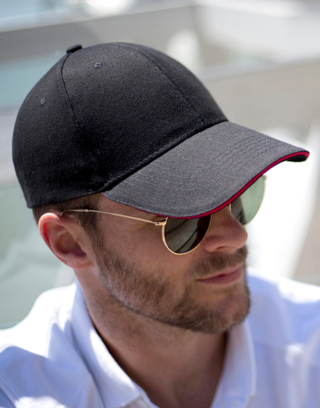 Memphis Low Profile Sandwich Peak Cap - Vue 3