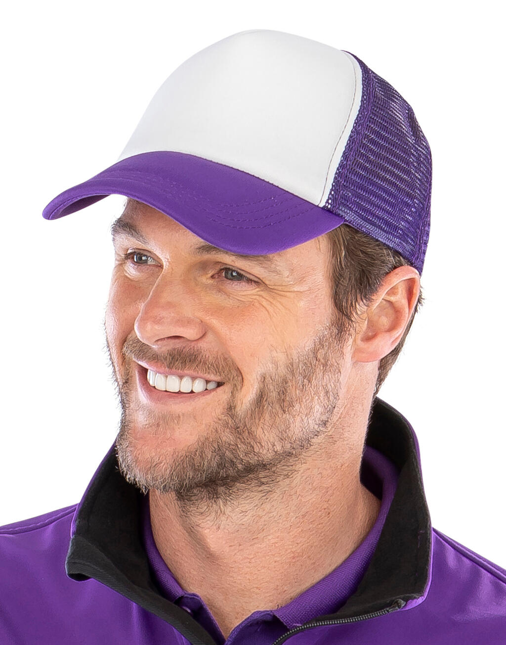 Detroit ½ Mesh Truckers Cap - Vue 4