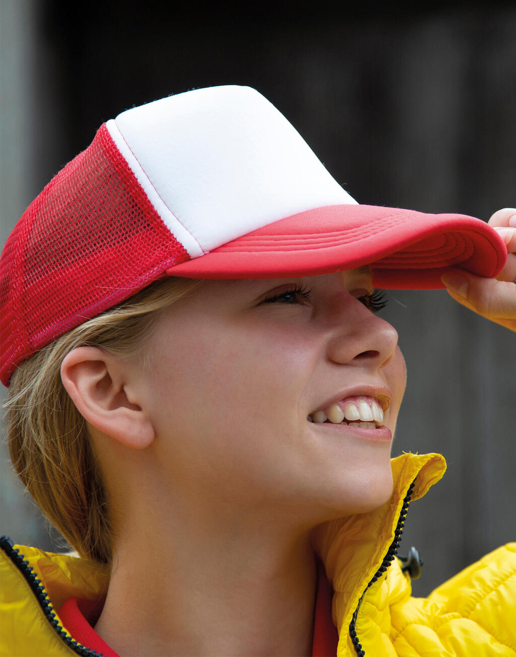 Detroit ½ Mesh Truckers Cap - Vue 3