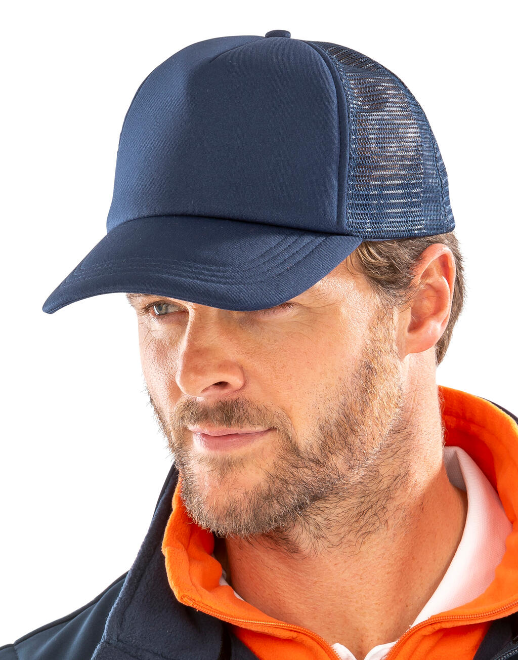 Detroit ½ Mesh Truckers Cap - Vue 5