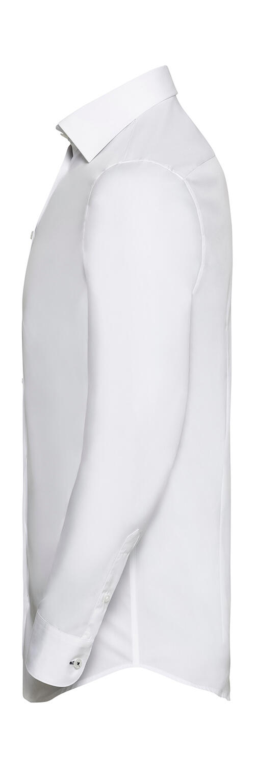 Men's LS Tailored Contrast Ultimate Stretch Shirt - Vue 2