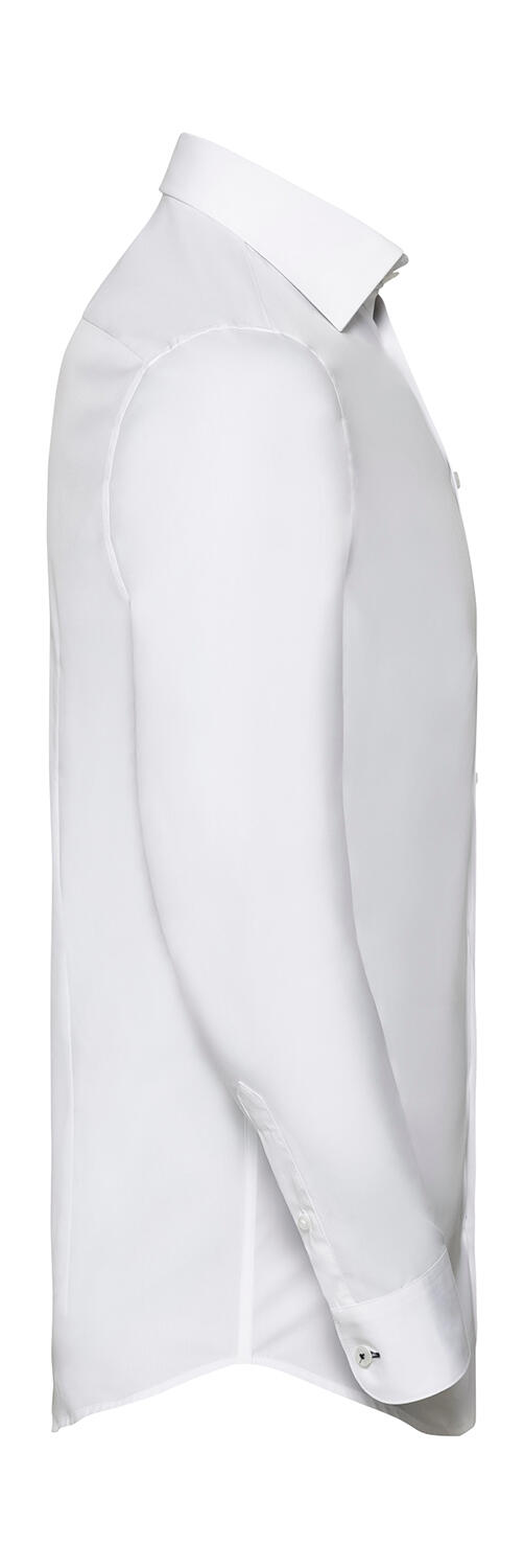 Men's LS Tailored Contrast Ultimate Stretch Shirt - Vue 4