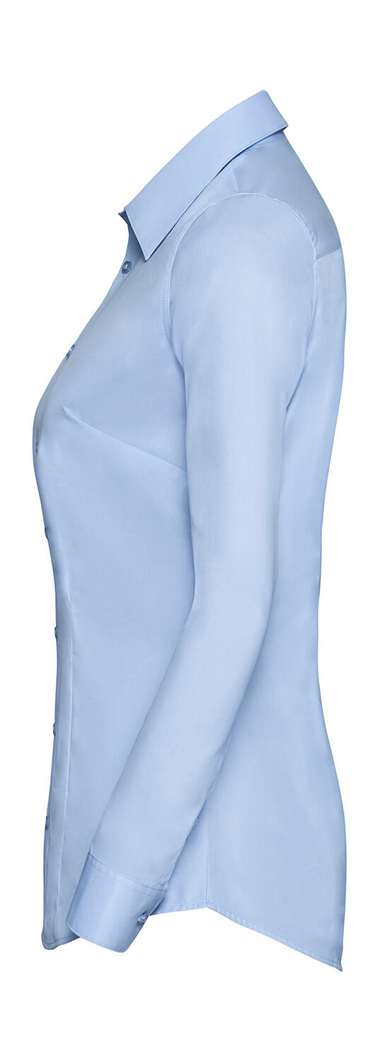 Ladies' LS Tailored Coolmax® Shirt - Vue 2
