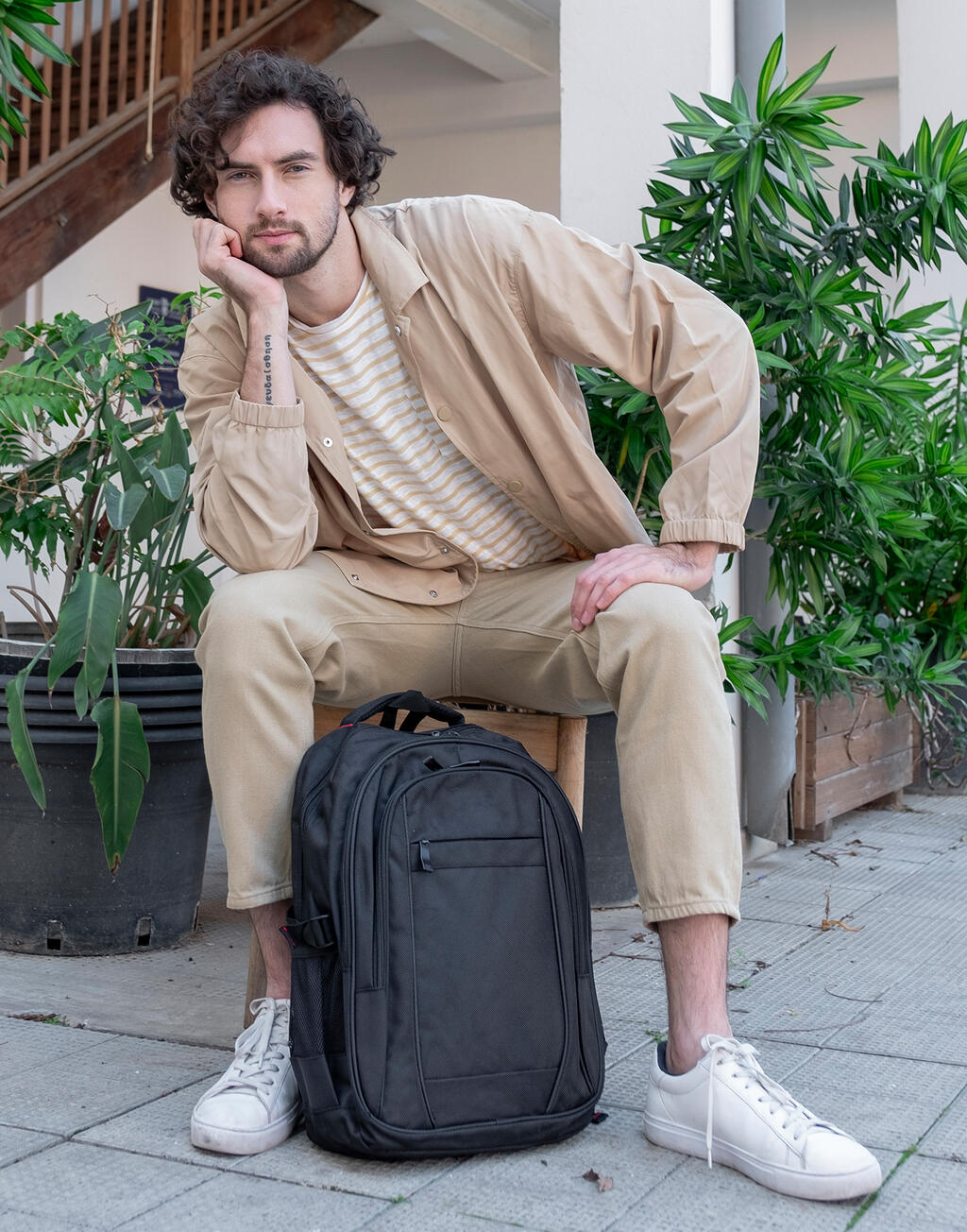 Stuttgart Laptop Backpack - Vue 2