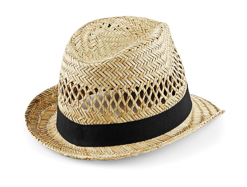 Straw Summer Trilby - Vue 2