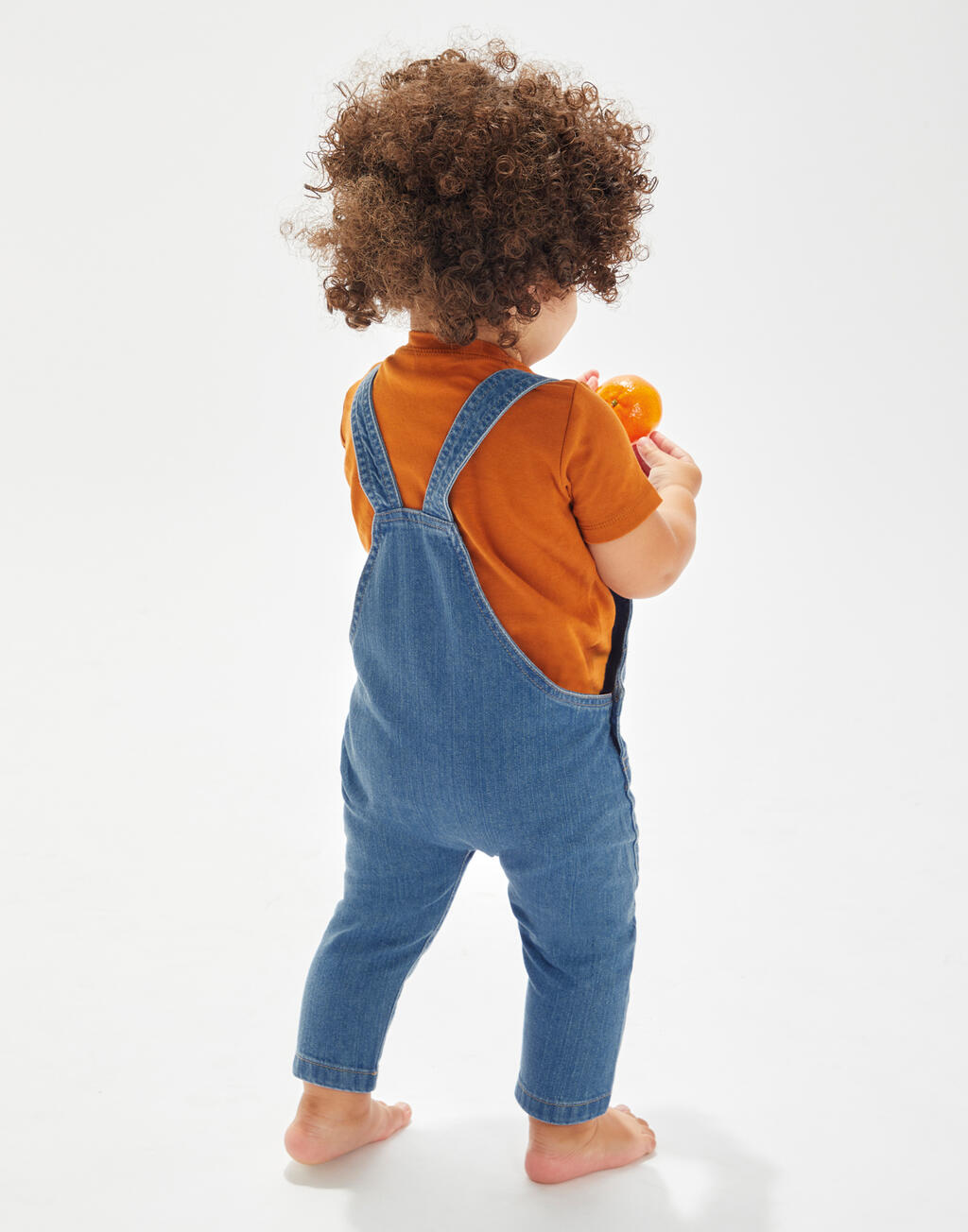 Baby Rocks Denim Dungarees - Vue 2