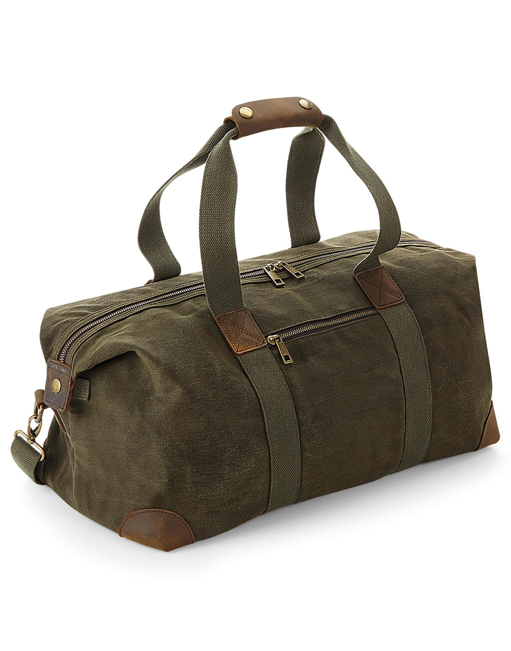 Heritage Waxed Canvas Holdall - Vue 5