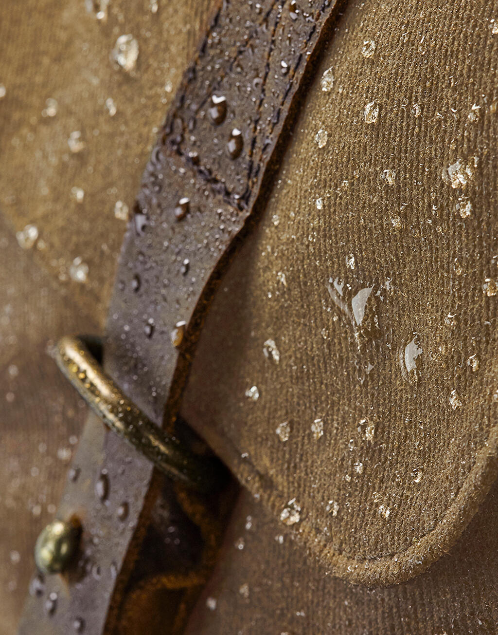 Heritage Waxed Canvas Messenger - Vue 5