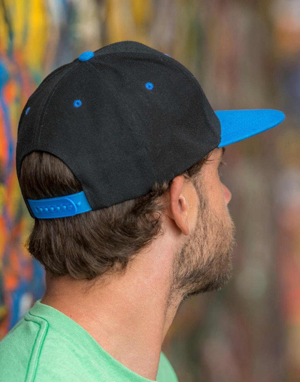 Bronx Original Flat Peak Dual Color - Vue 3