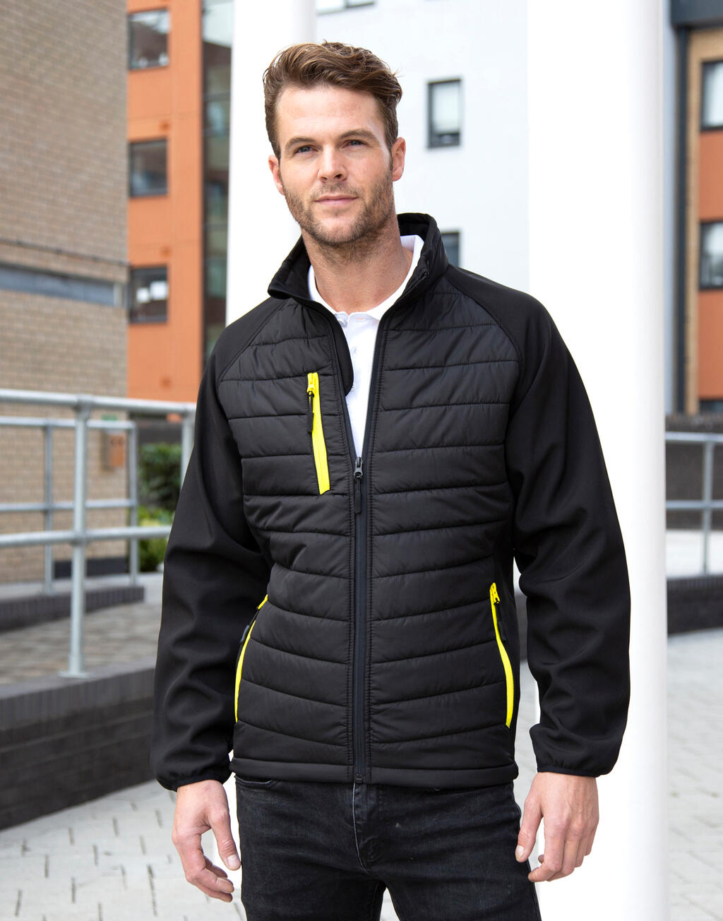 Compass Padded Softshell - Vue 2