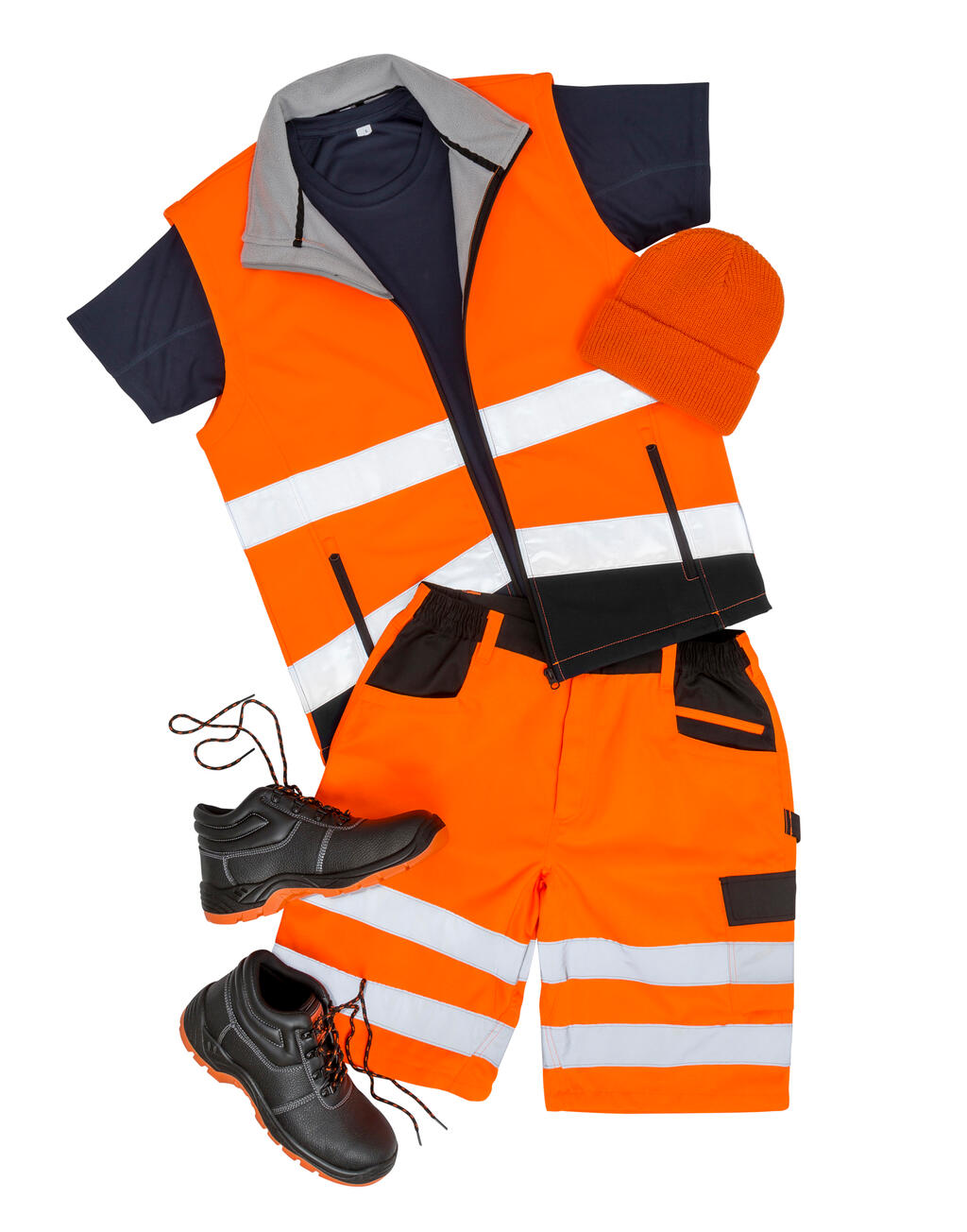 Printable Safety Softshell Gilet - Vue 3