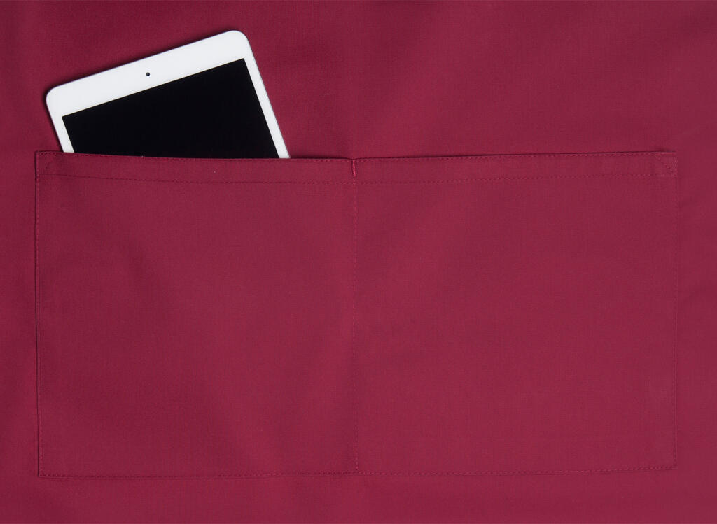 Oversize Bib Apron with Buckle and Pocket - Vue 3