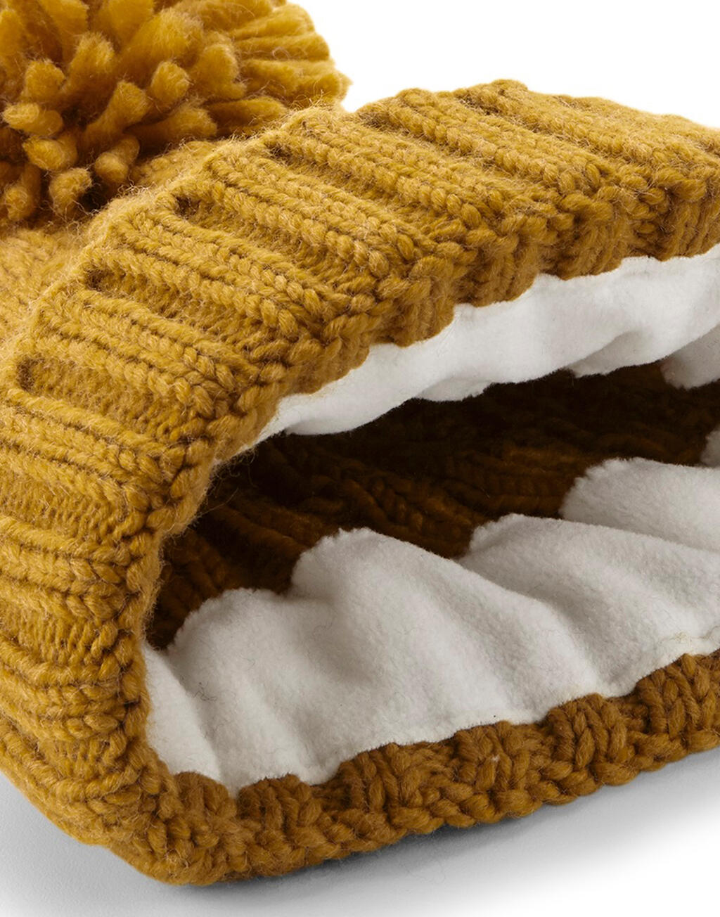Cable Knit Melange Beanie - Vue 3