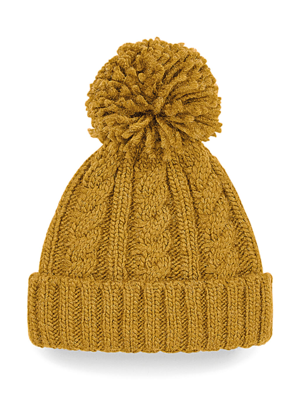 Cable Knit Melange Beanie - Vue 2