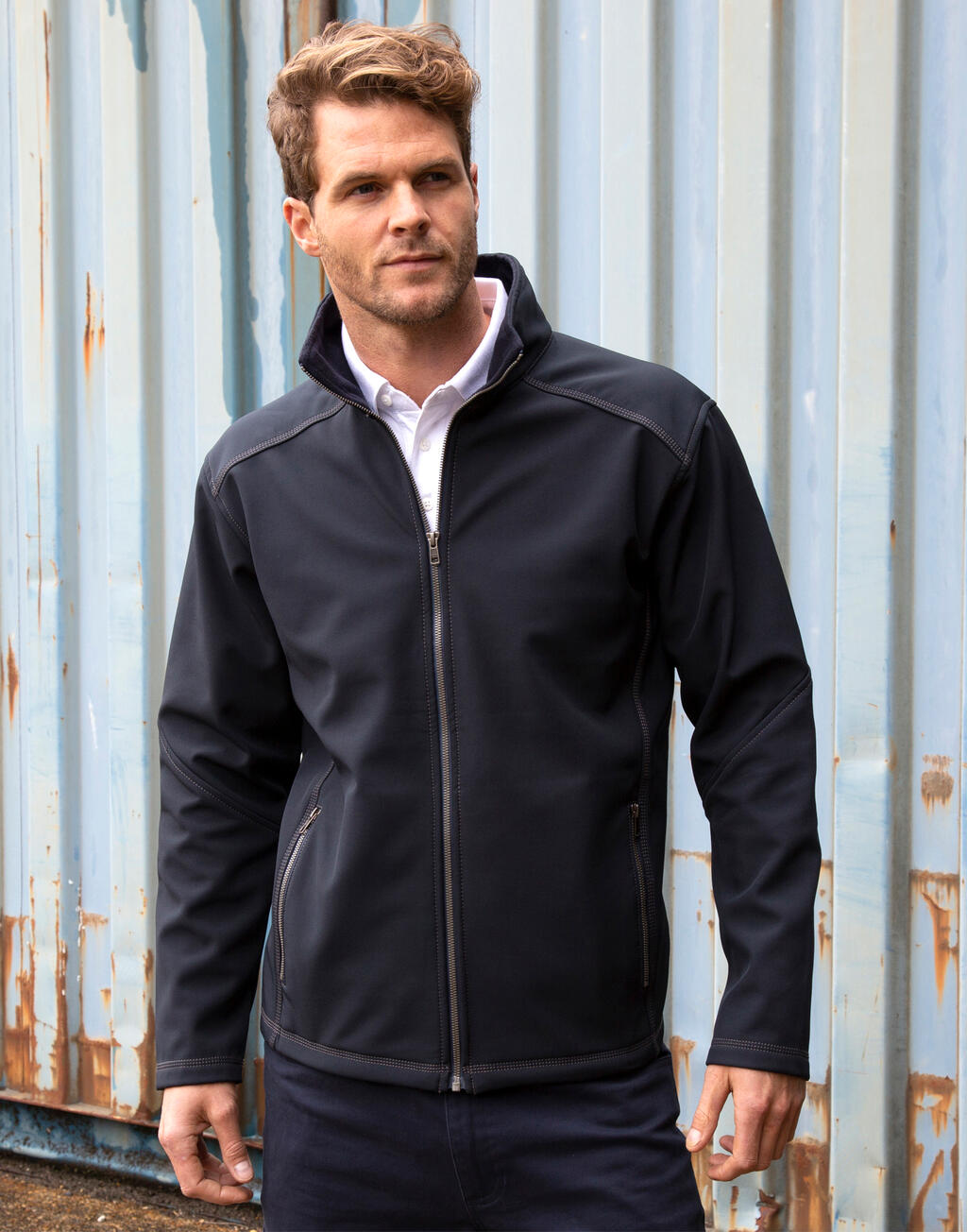 Men's Treble Stitch Softshell - Vue 2