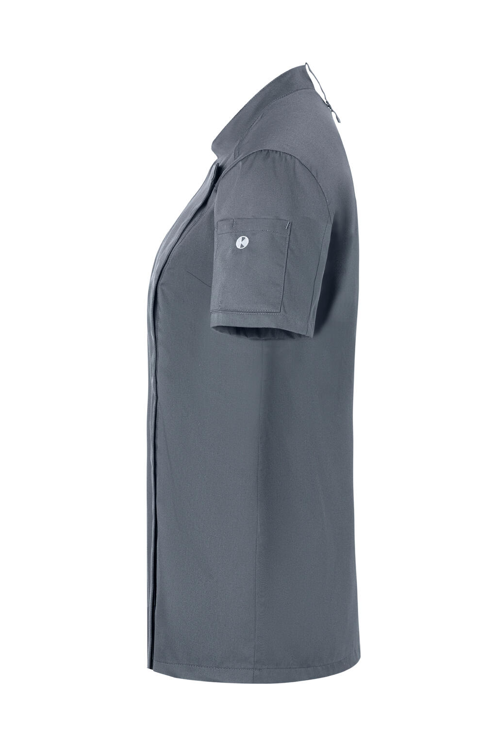 Short-Sleeve Ladies' Chef Jacket Modern-Look - Vue 5