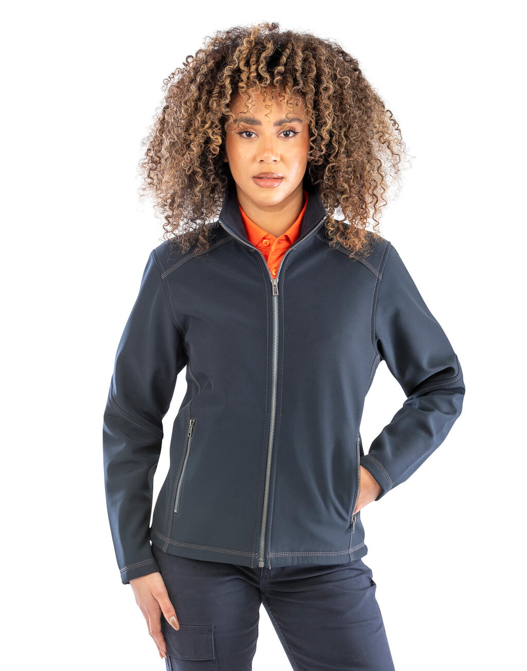 Women's Treble Stitch Softshell - Vue 2