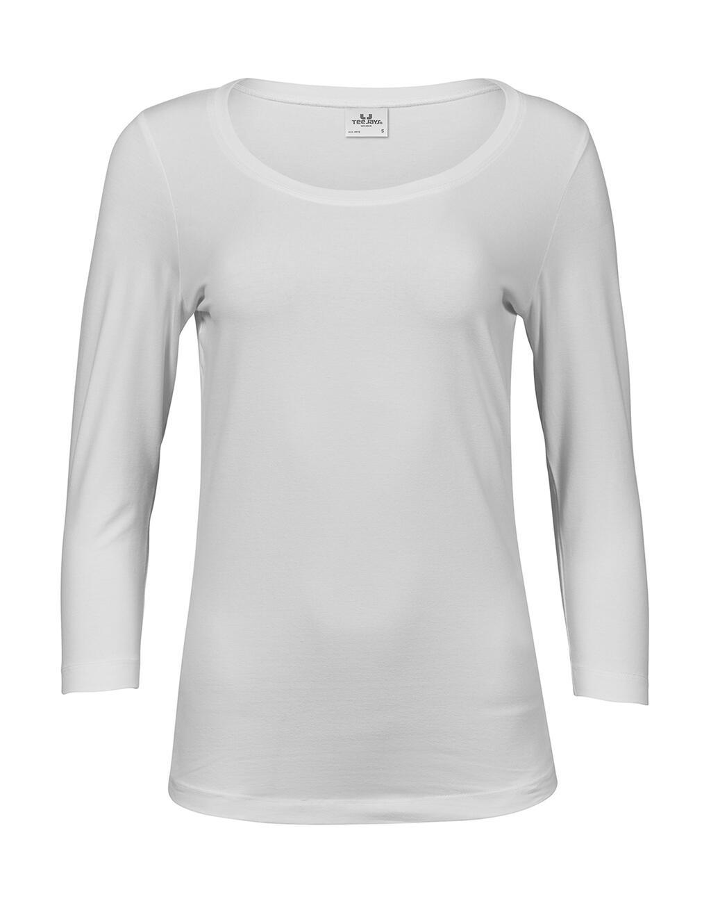 Ladies 3/4 Sleeve Stretch Tee - Vue 2
