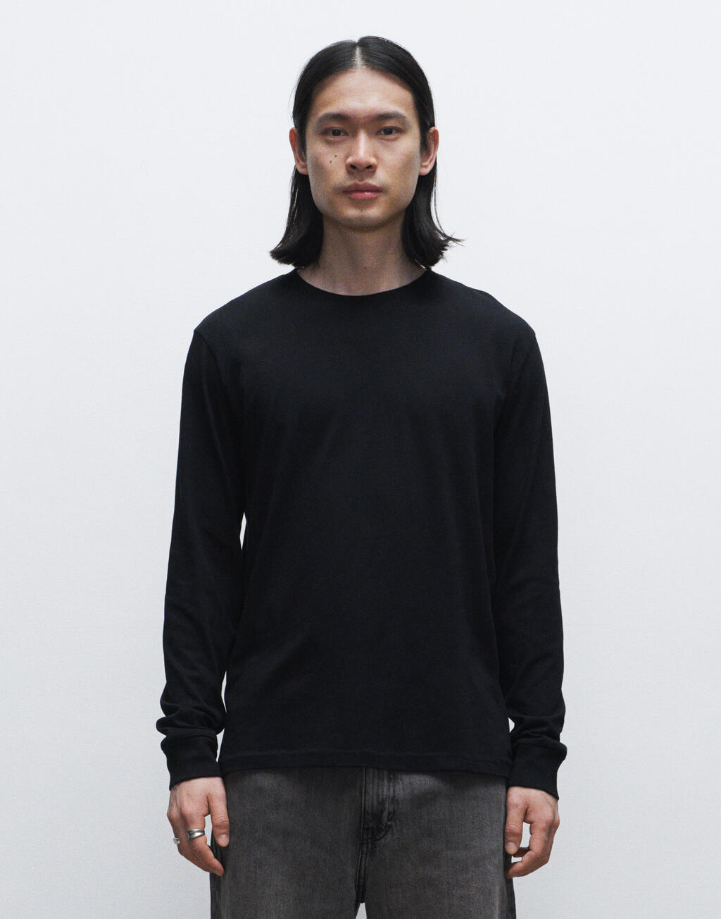 Mens Regular Long Sleeve Tee - Vue 2