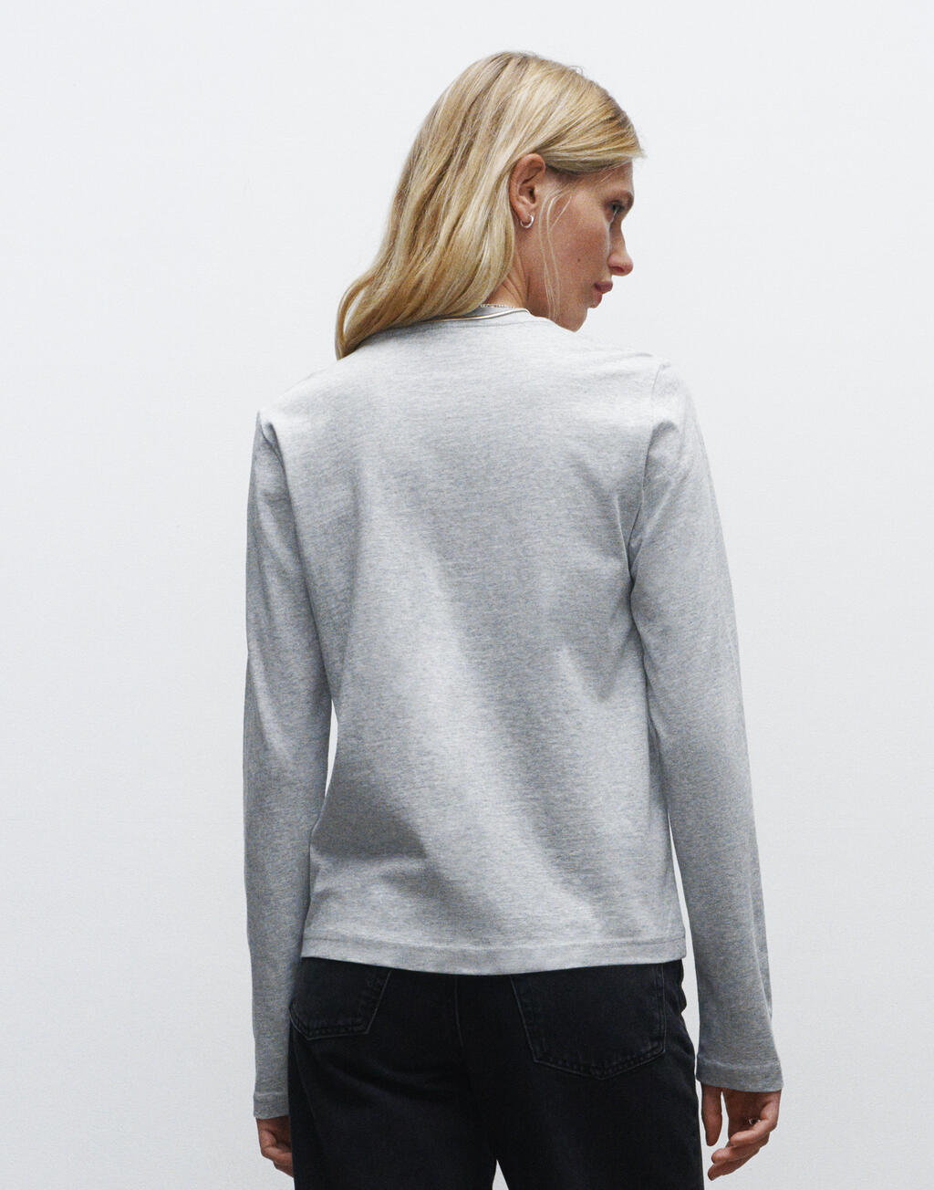 Womens Regular Long Sleeve Tee - Vue 2