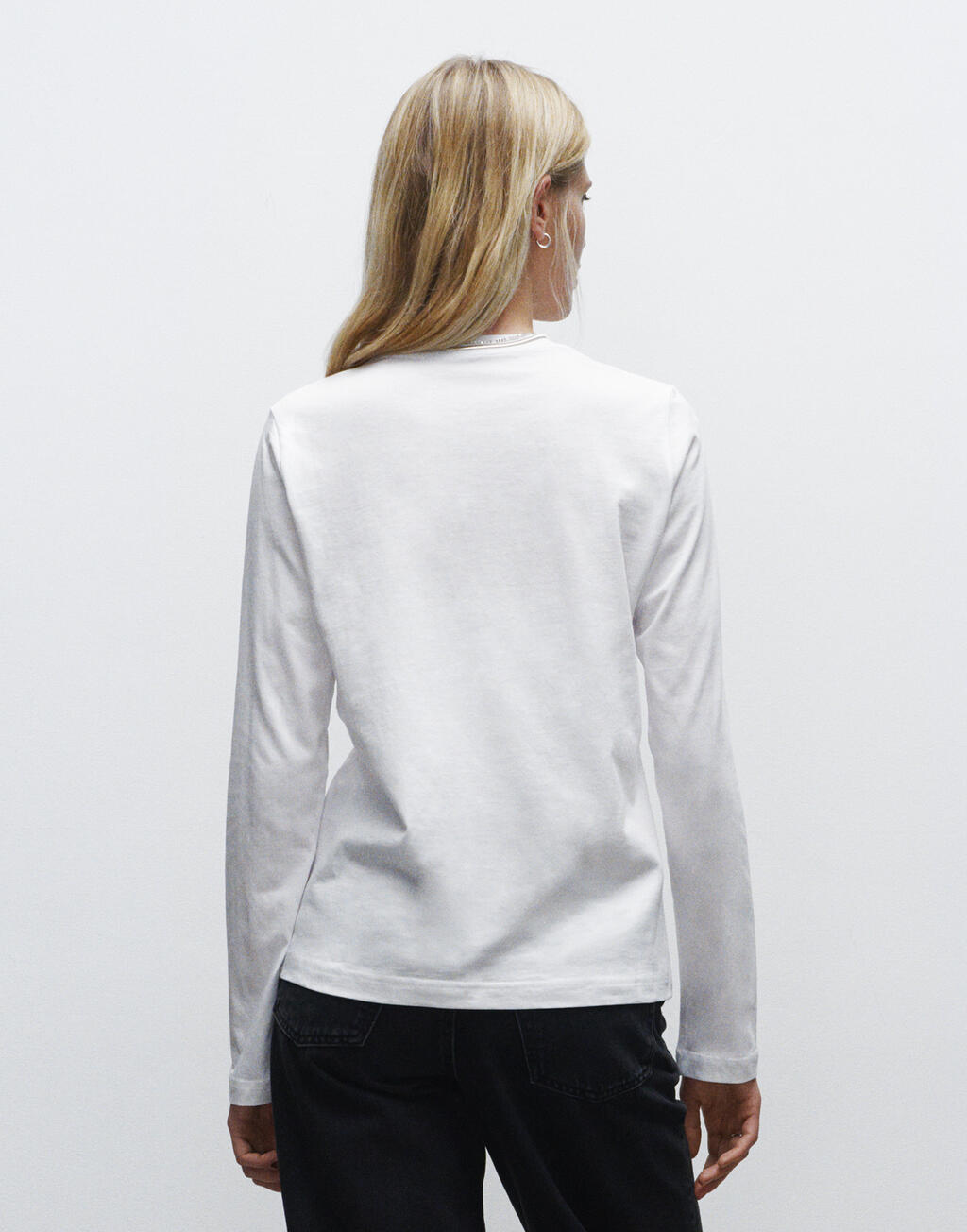 Womens Regular Long Sleeve Tee - Vue 4