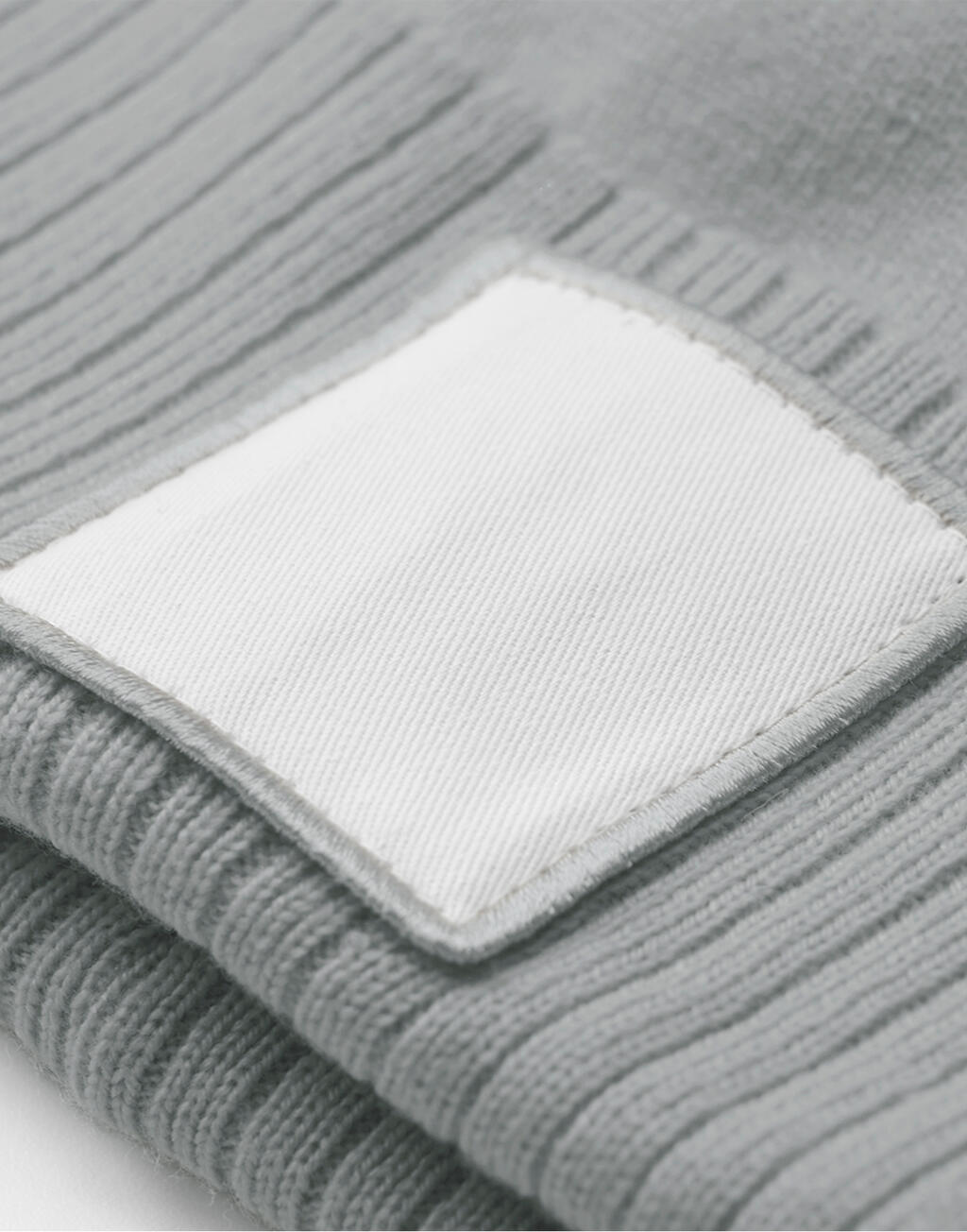 Appliqué Patch Pom Beanie - Vue 5