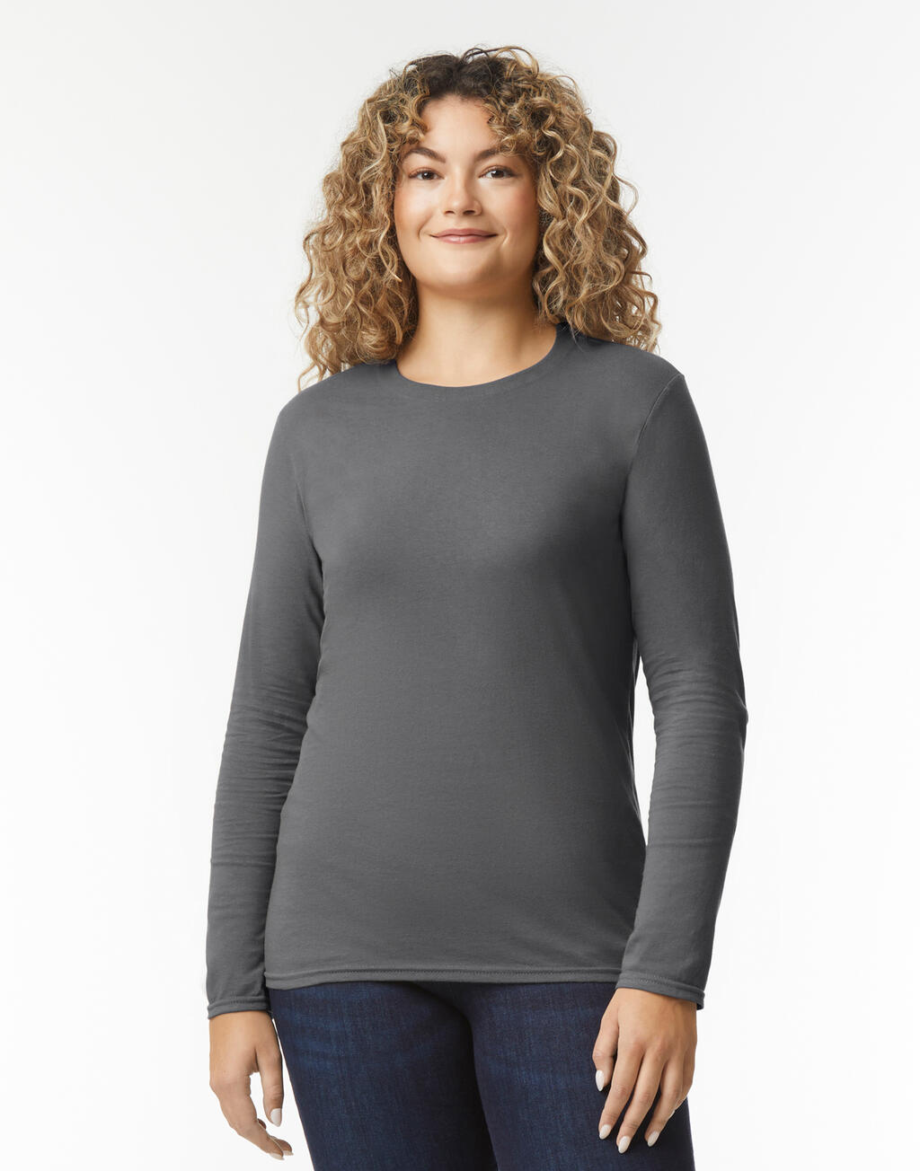 Softstyle Adult Long Sleeve T-Shirt - Vue 5