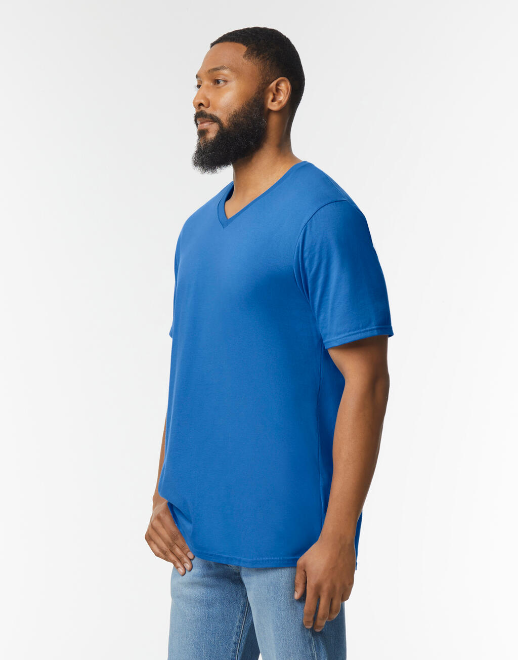 Softstyle Adult V-Neck T-Shirt - Vue 2