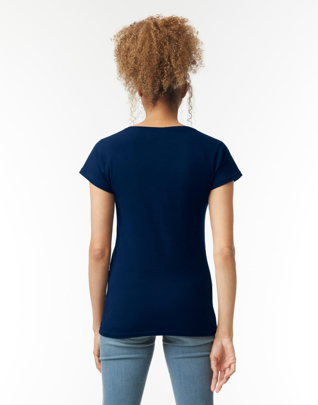 Gildan Ladies Softstyle V-Neck T-Shirt - Vue 4