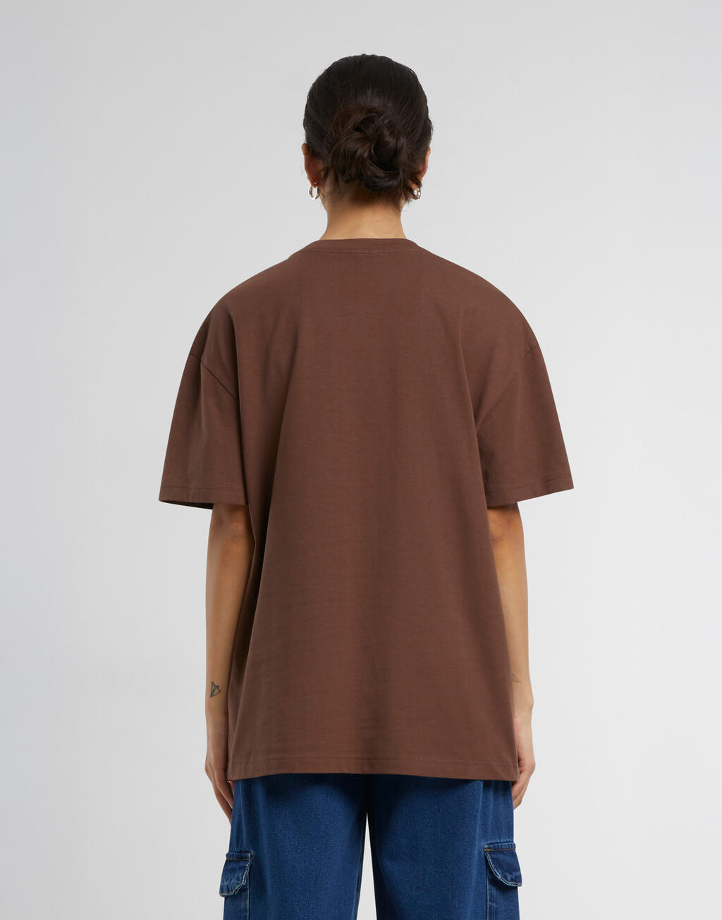 Ladies Oversized Boyfriend Tee - Vue 2