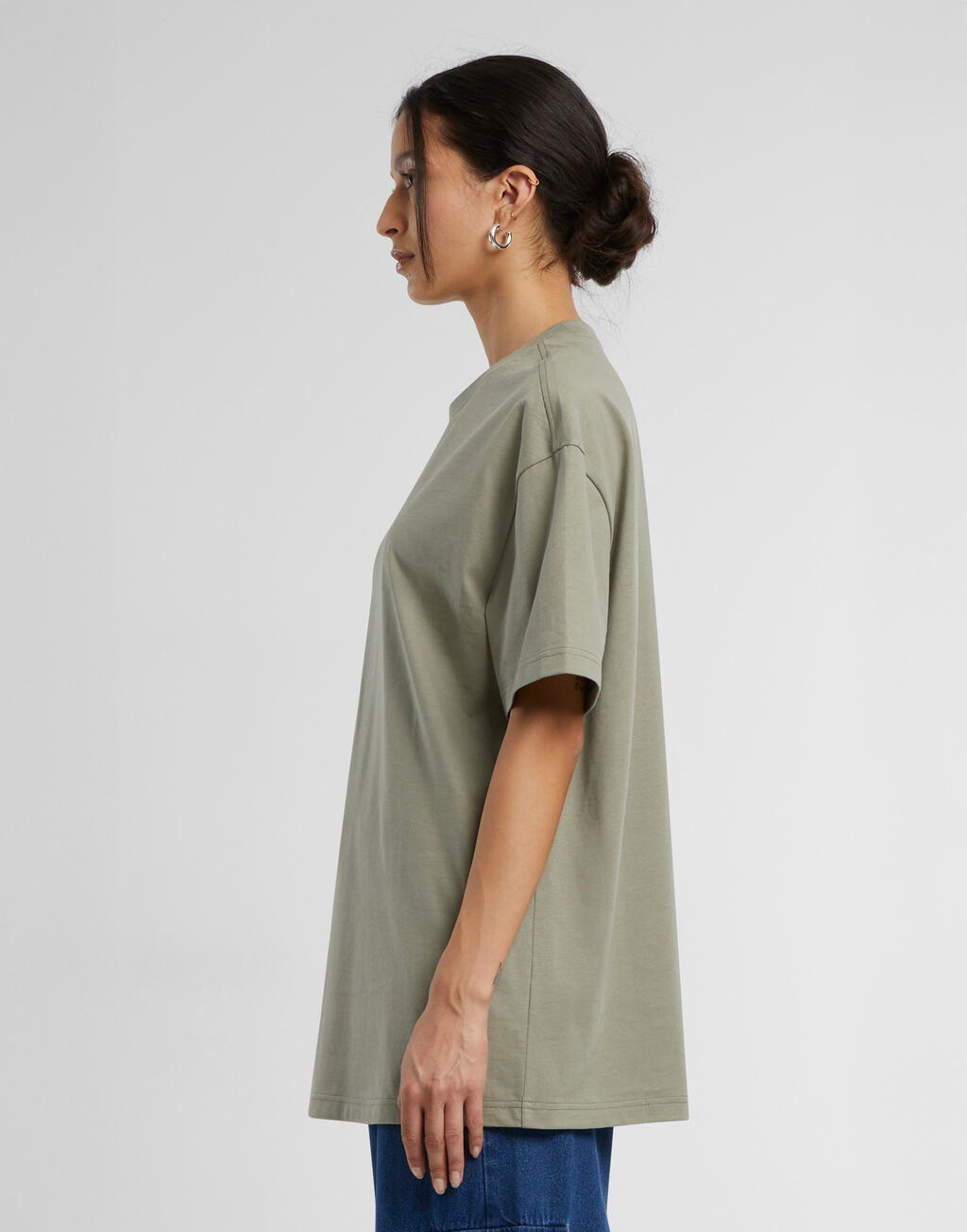 Ladies Oversized Boyfriend Tee - Vue 5