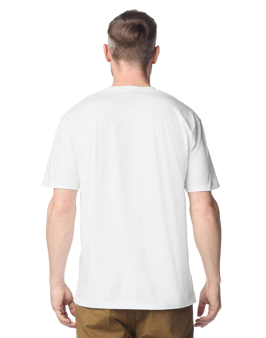 Softstyle Midweight Adult No Label Enzyme Wash T-S - Vue 3
