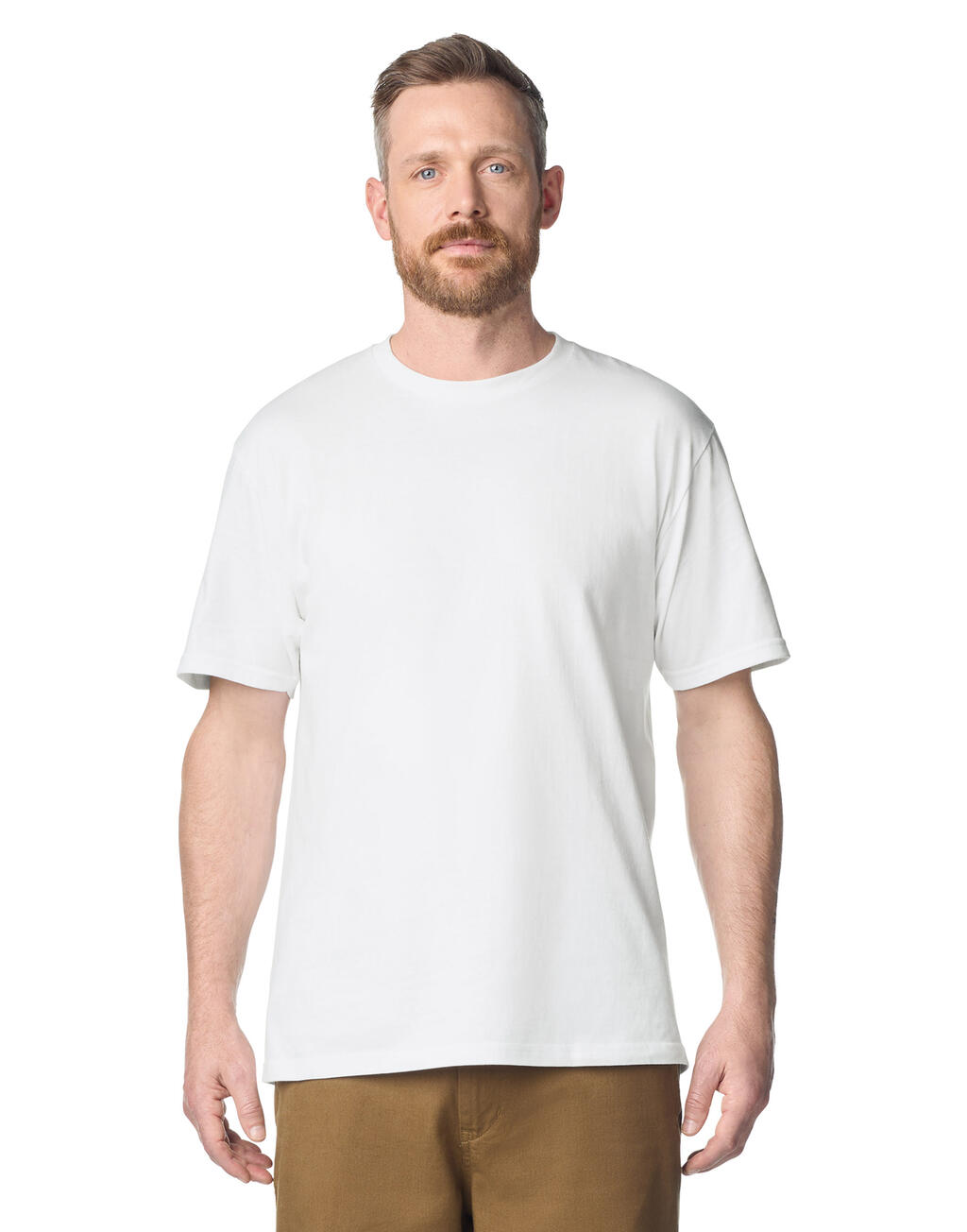 Softstyle Midweight Adult No Label Enzyme Wash T-S - Vue 4