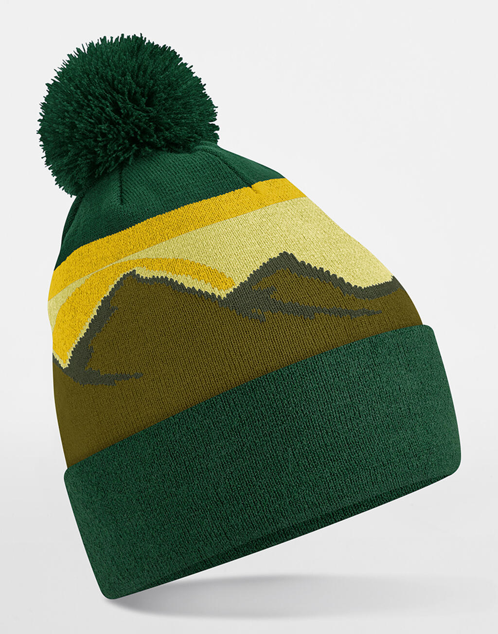 Mountain Peaks Pom Pom Beanie - Vue 5