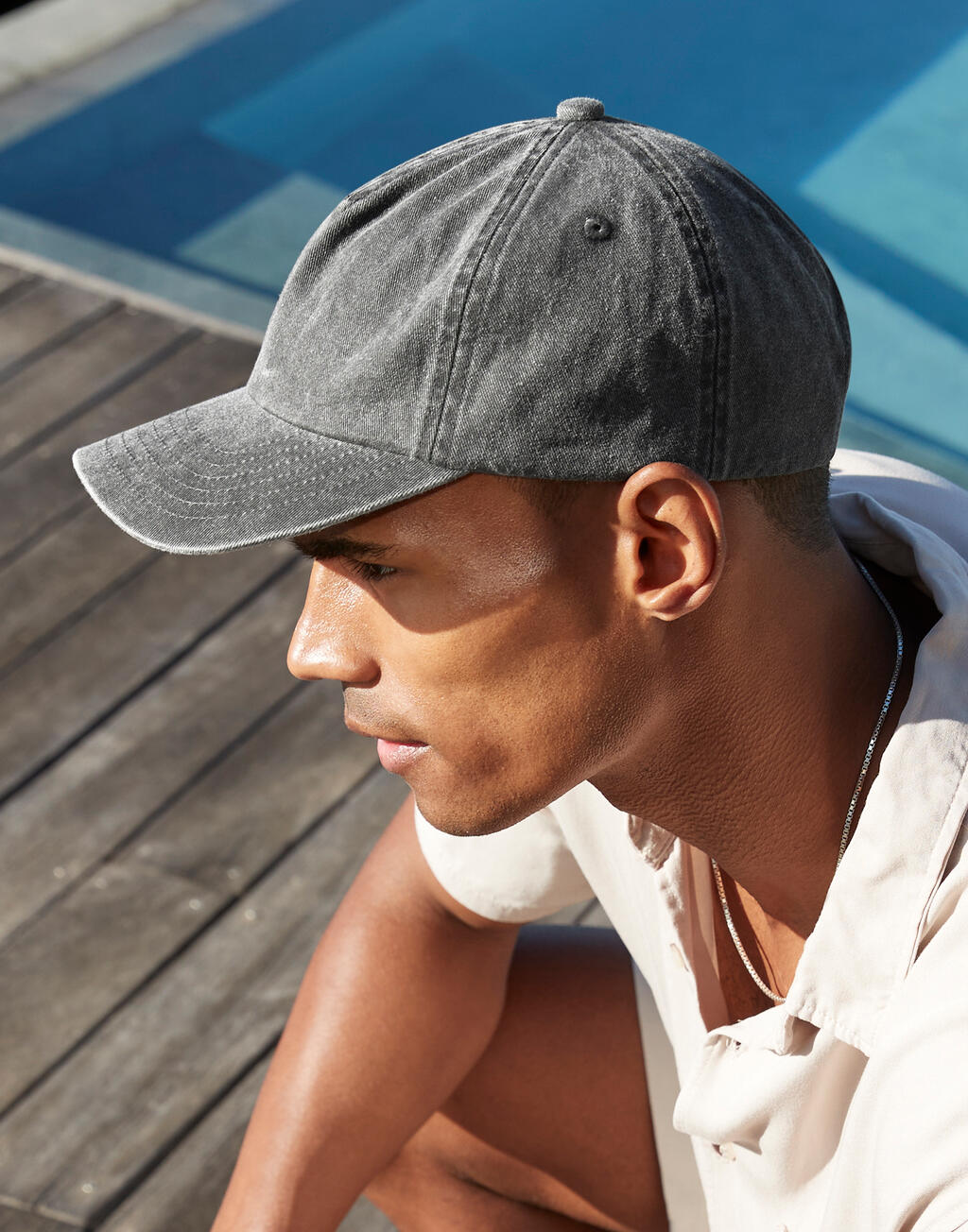 Relaxed 5 Panel Vintage Cap - Vue 3