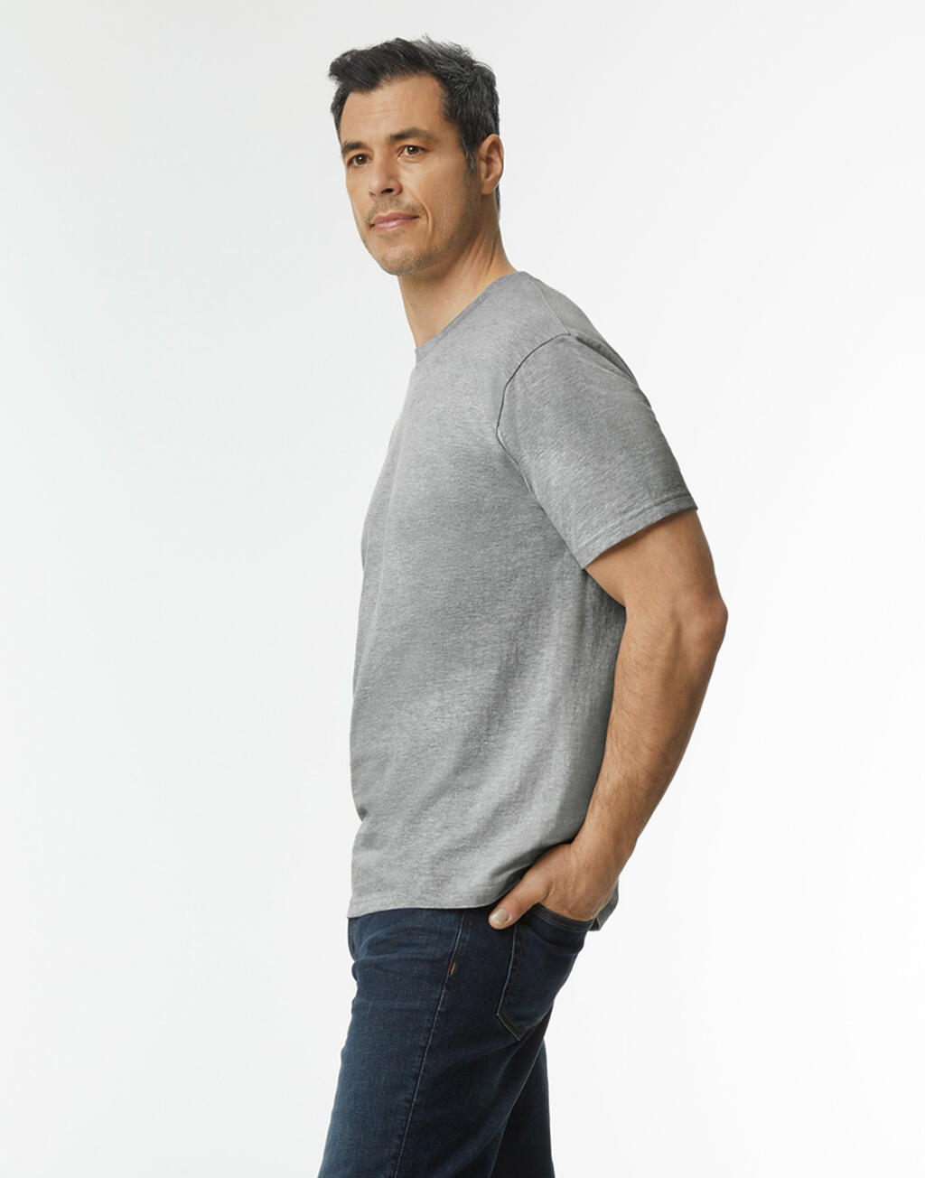 Softstyle Midweight Adult T-Shirt - Vue 2