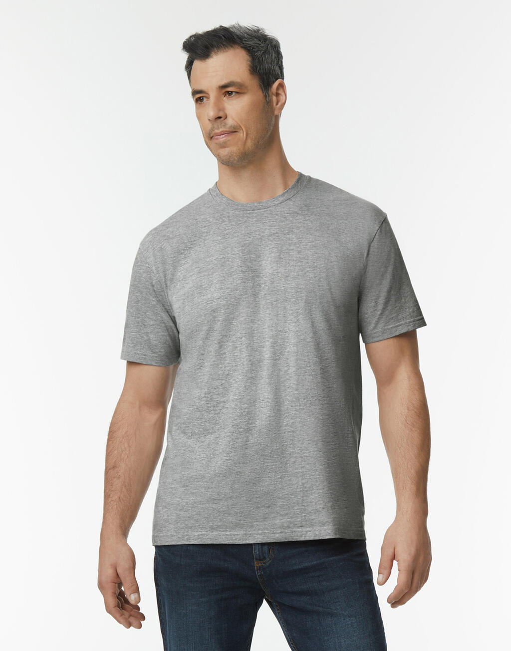 T-shirt Gildan Softstyle Midweight doux en coton ring-spun