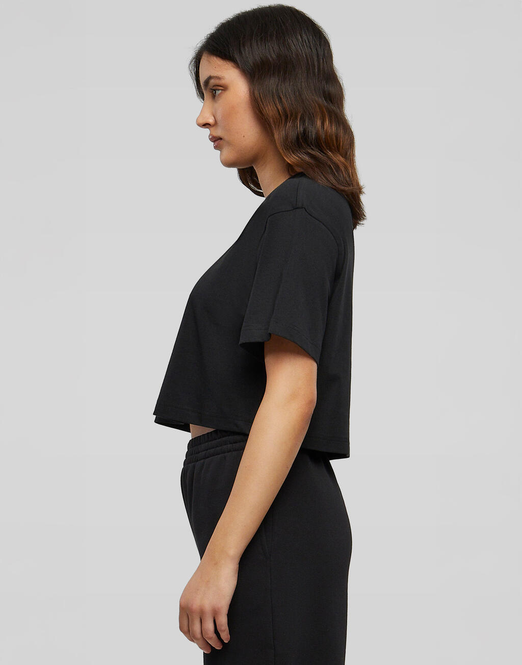 Ladies Short Oversized Tee - Vue 2