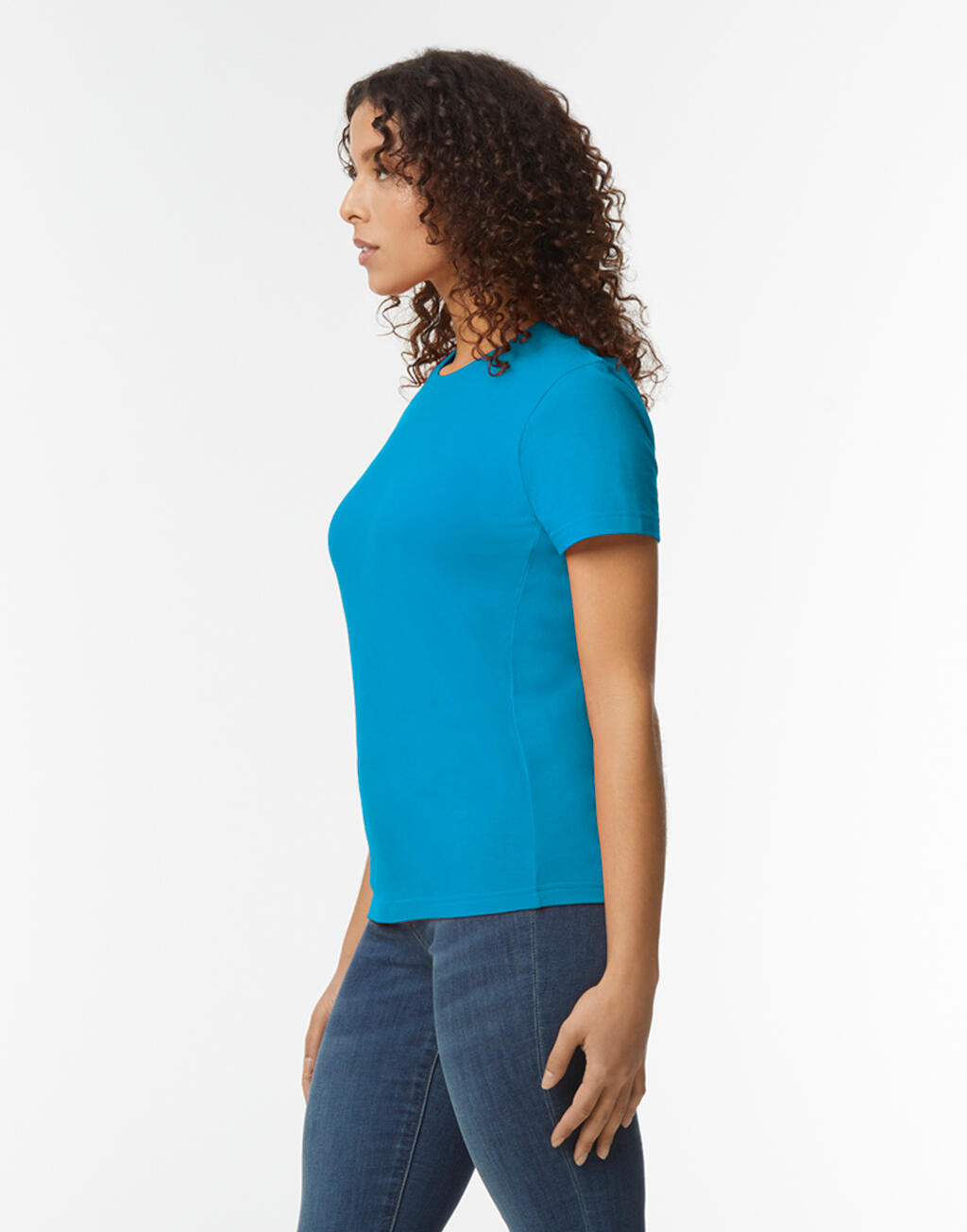 Softstyle Midweight Women's T-Shirt - Vue 2