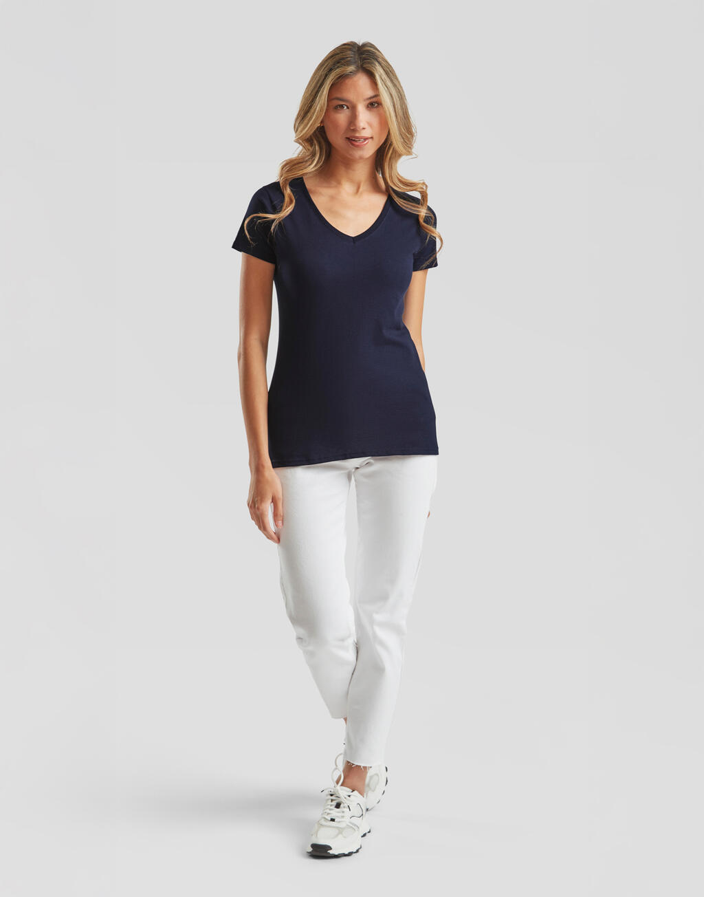 Ladies Valueweight V-Neck T - Vue 3