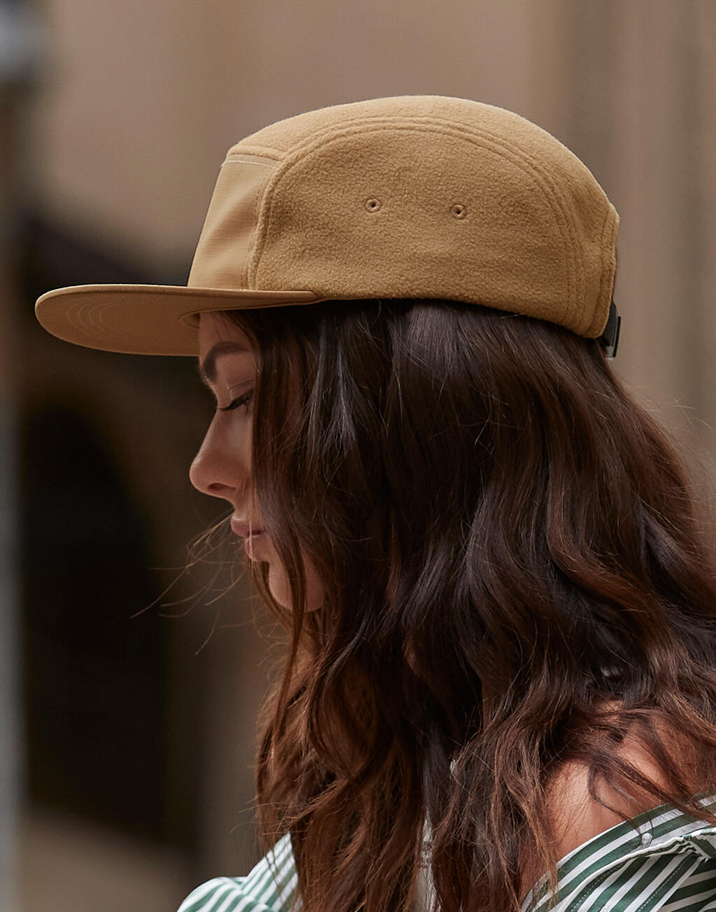 Recycled Fleece Outdoor Camper Cap - Vue 2