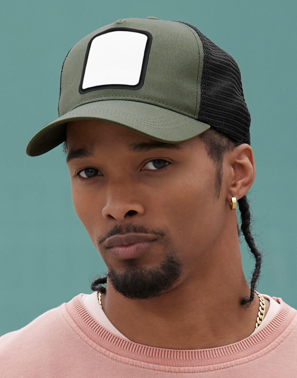 Appliqué Patch 5 Panel Trucker - Vue 2