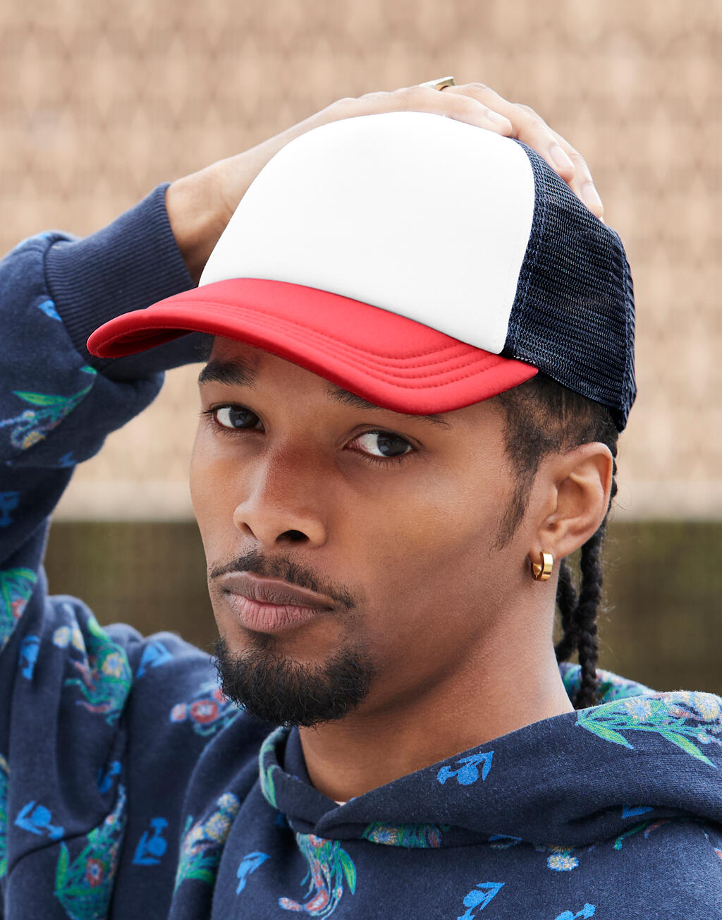 Retro 5 Panel Trucker - Vue 2