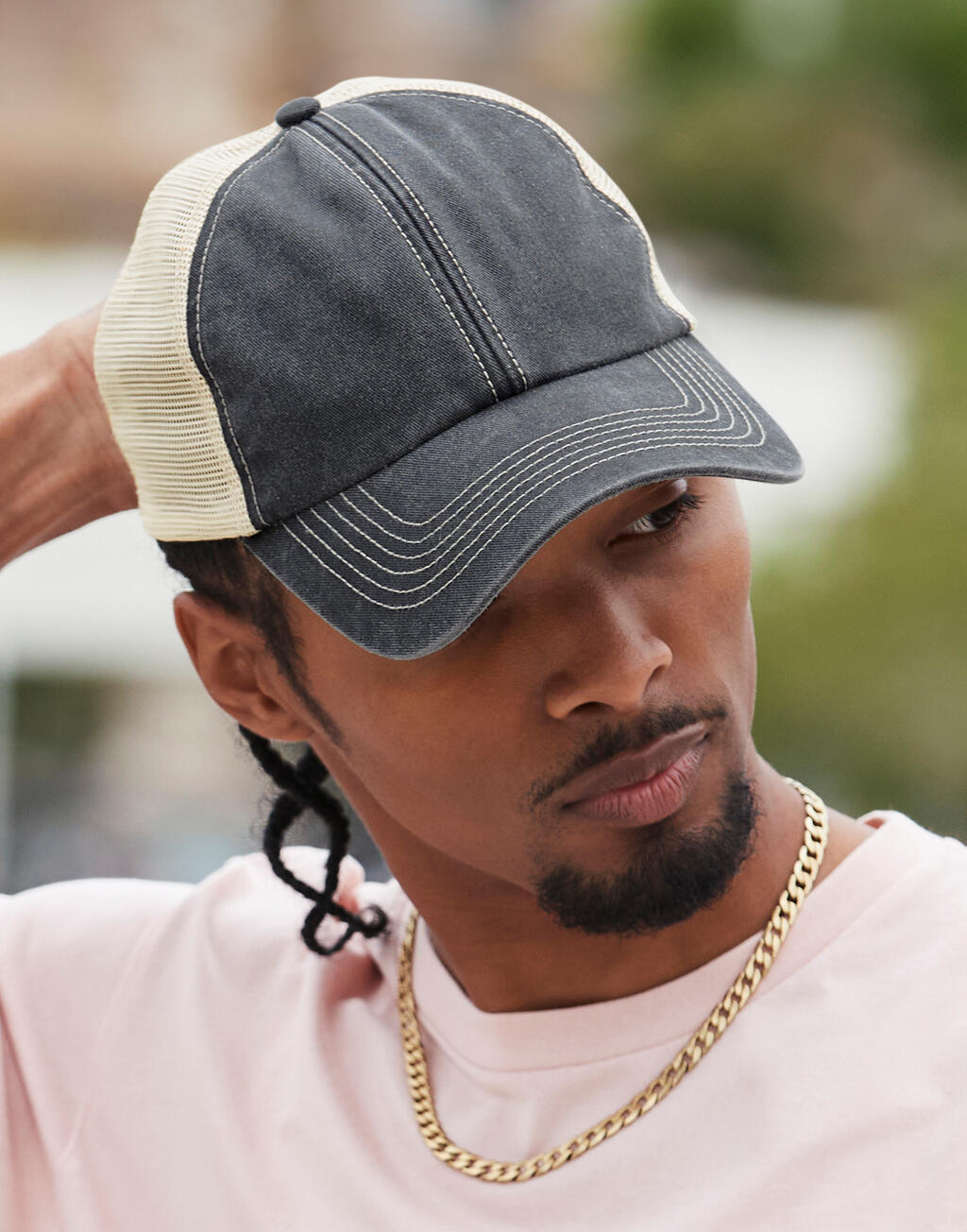 6 Panel Vintage Trucker - Vue 4