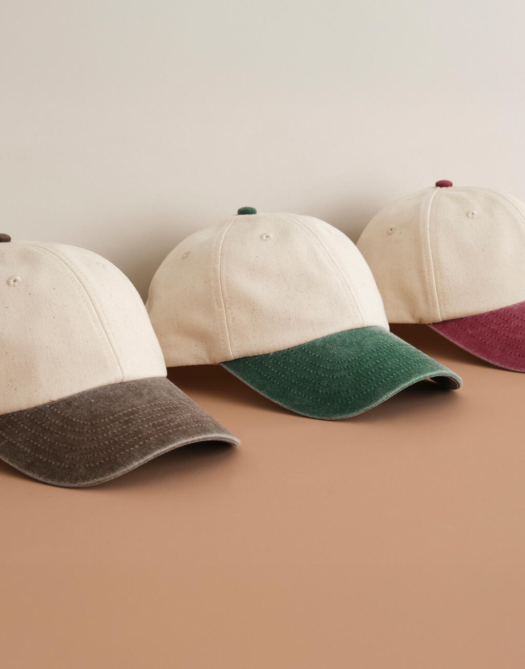 Contrast Peak Low Profile Vintage Cap - Vue 5