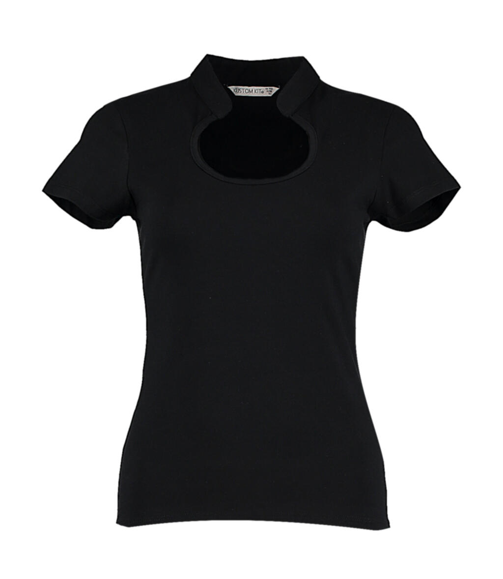 Regular Fit Keyhole Neck Top - Vue 2