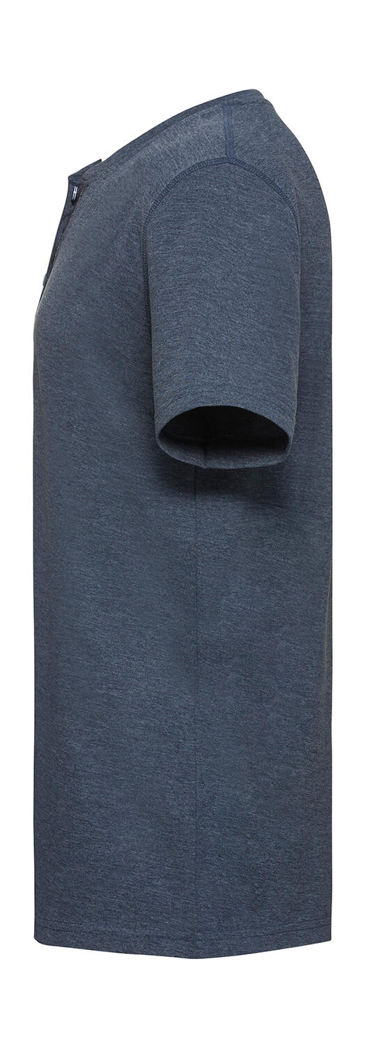 Men's Henley HD T - Vue 2