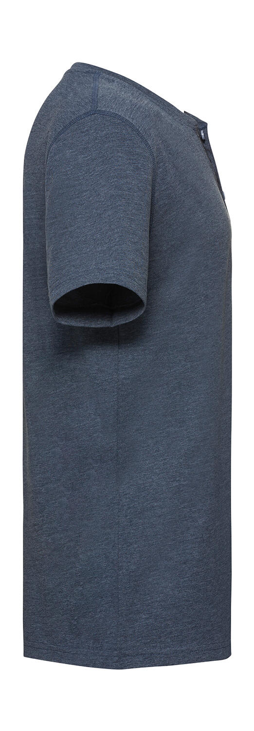 Men's Henley HD T - Vue 4