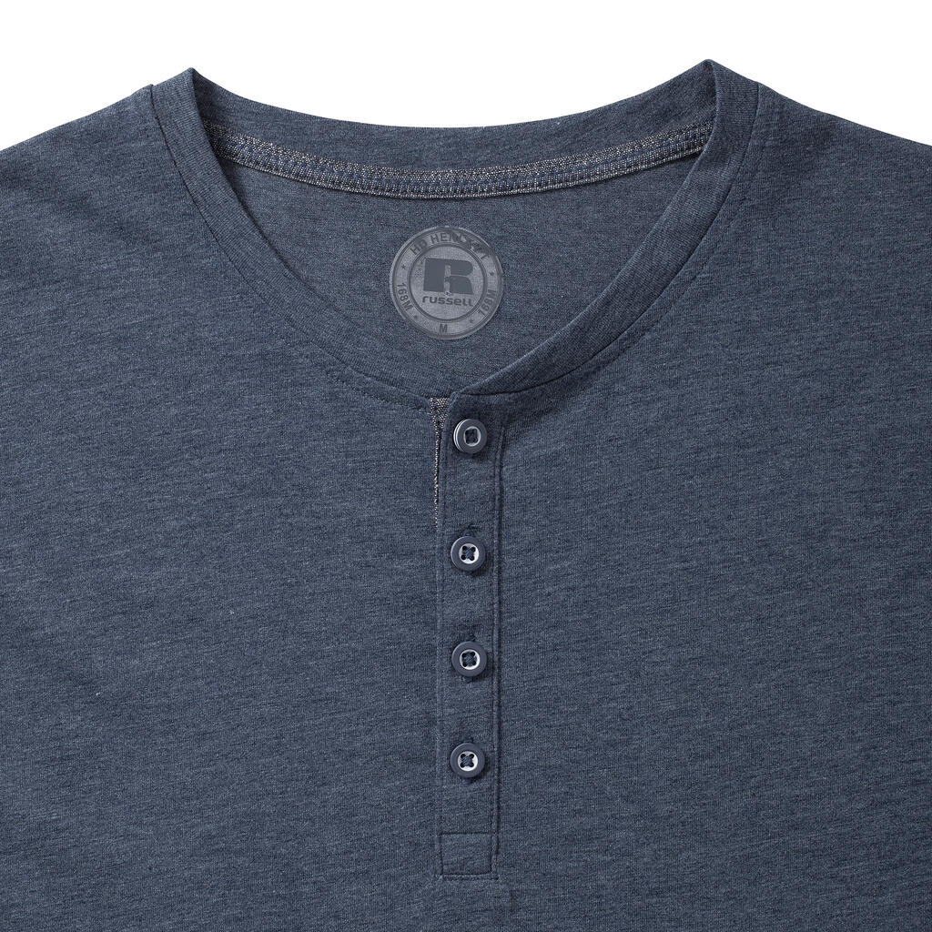 Men's Henley HD T - Vue 5